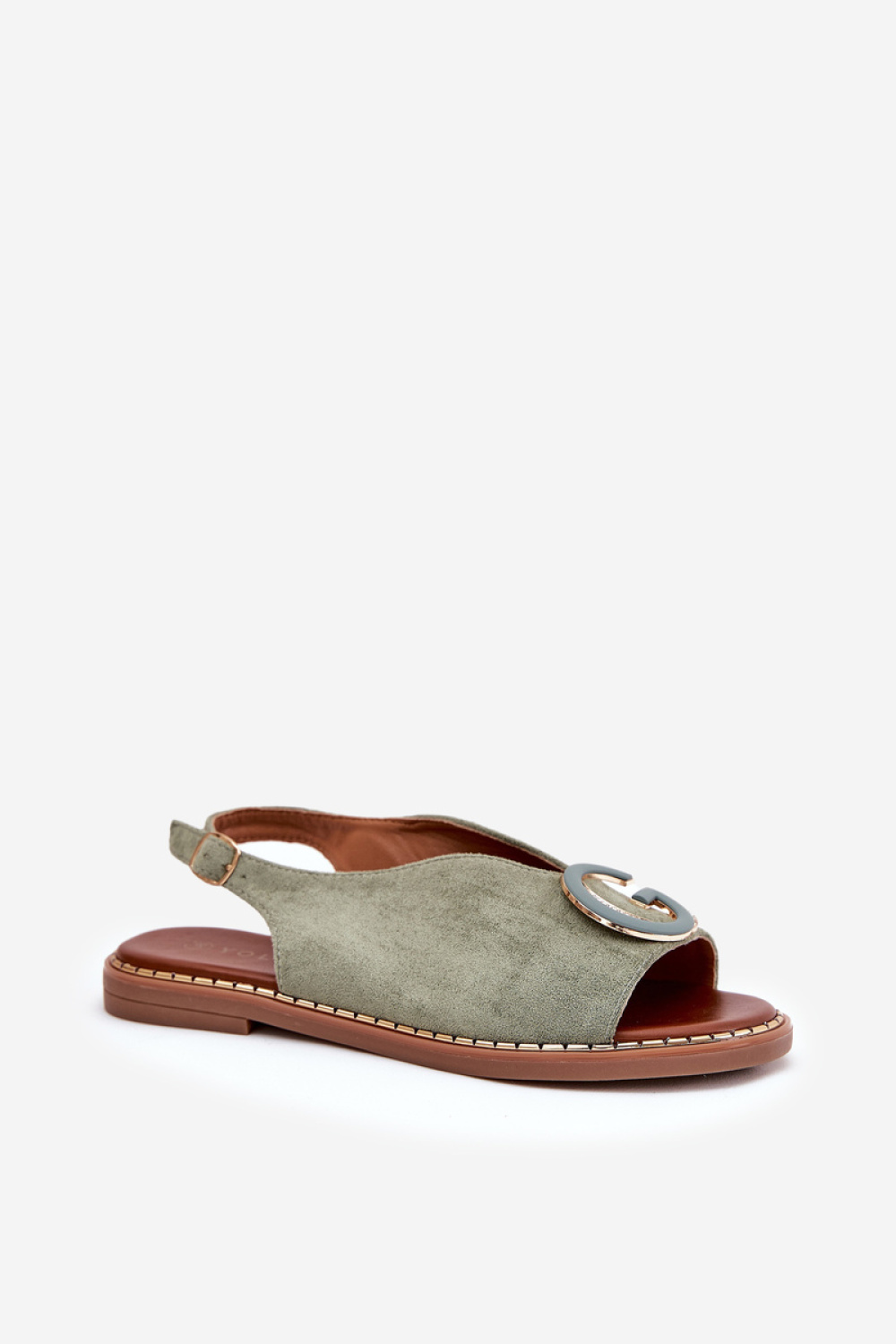 Sandały Model Haliones A8230 Green - Step in style - obrazek 2