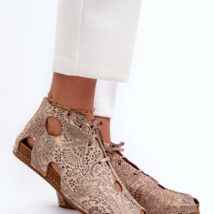 Botki Model Maciejka 03426-02 Beige – Step in style