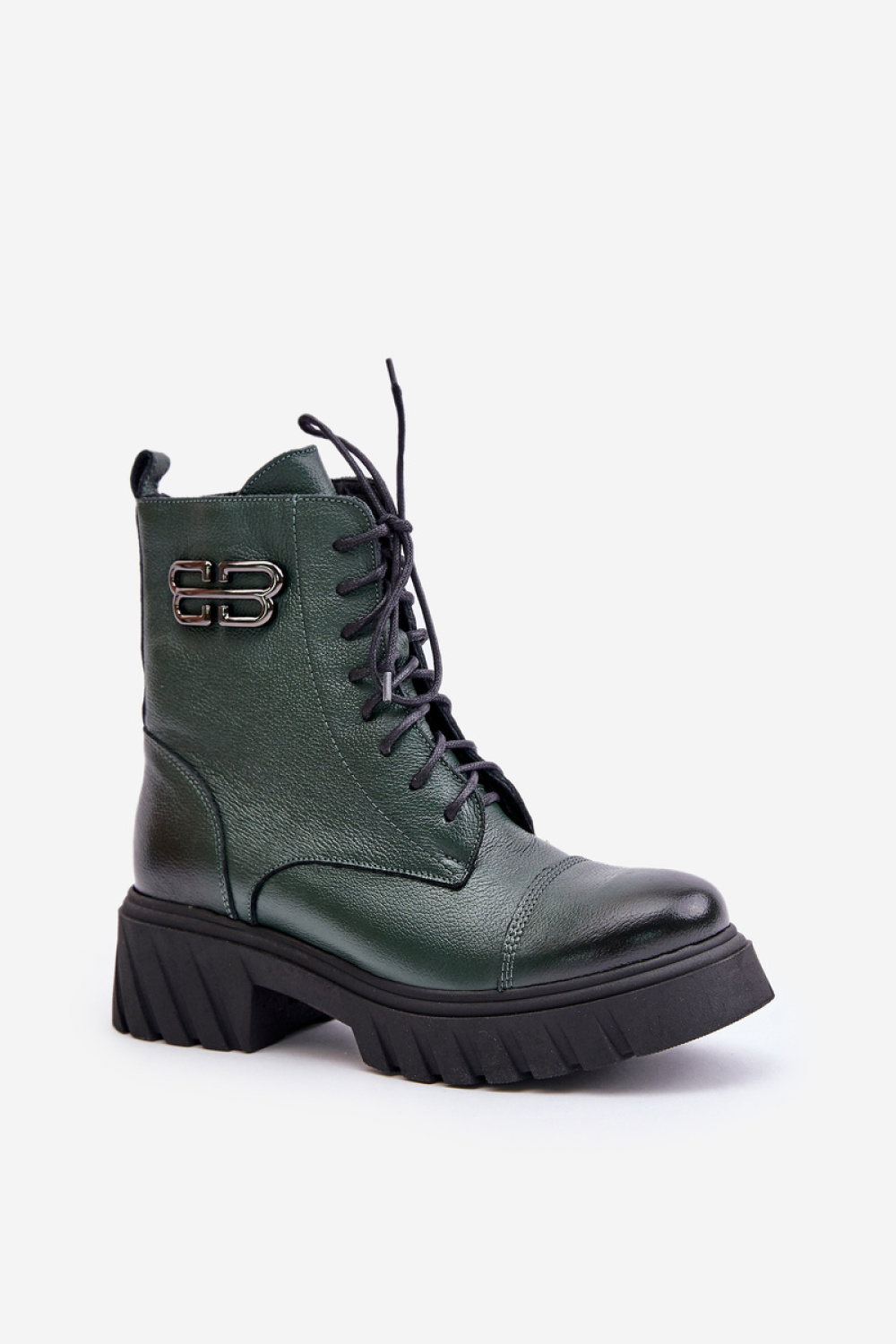Workery Model Zazoo 60486 Dark Green - Step in style - obrazek 2
