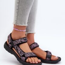 Sandały Model Lumeria 23SD11-5630 Black/Pink – Step in style