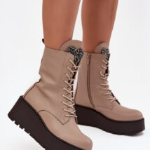 Botki Model Ulrika SFY2478-19 Beige – Step in style