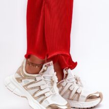 Buty Sportowe Model Ahmani NB633P White/Gold – Step in style