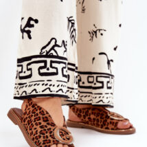 Sandały Model Haliones A8230 Brown Panterka – Step in style