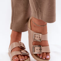 Sandał Klapki Model Zaxy NN285092 Beige – Step in style