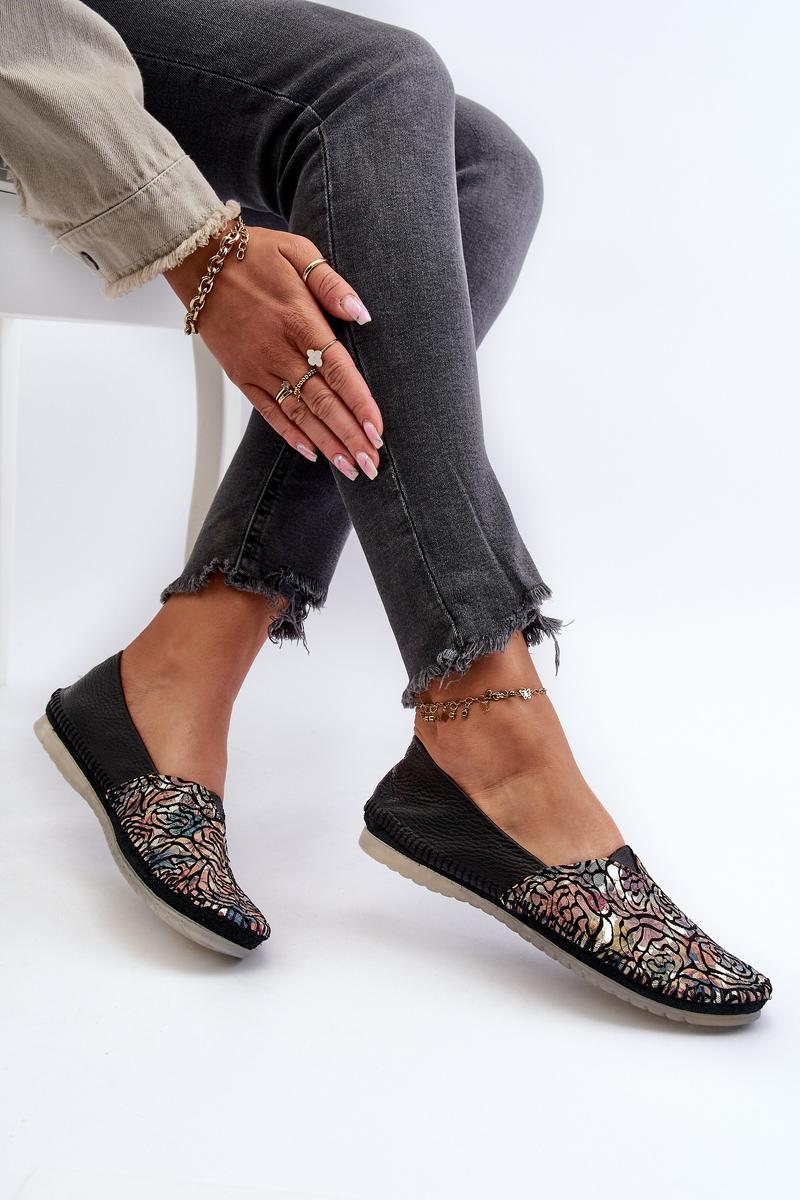 Baleriny Model Maciejka 1930B-01 Black - Step in style - obrazek 3