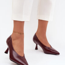 Czółenka Model Gavrielle 5645 Bordo – Step in style