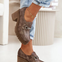 Półbuty Model Zazoo 20175 Dark Beige – Step in style