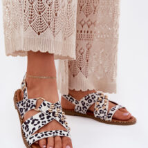 Sandały Model Zanira LX9616 White/Black – Step in style