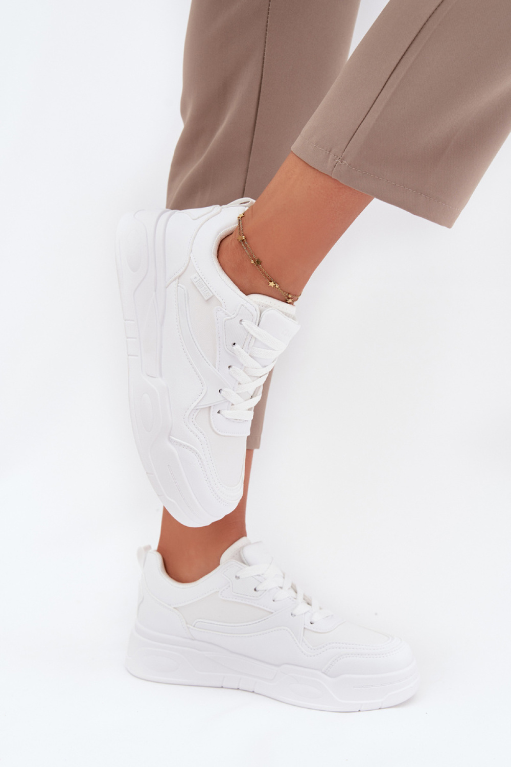 Buty Sportowe Model Big Star SS274590 HI-POLY SYSTEM White - Step in style - obrazek 3