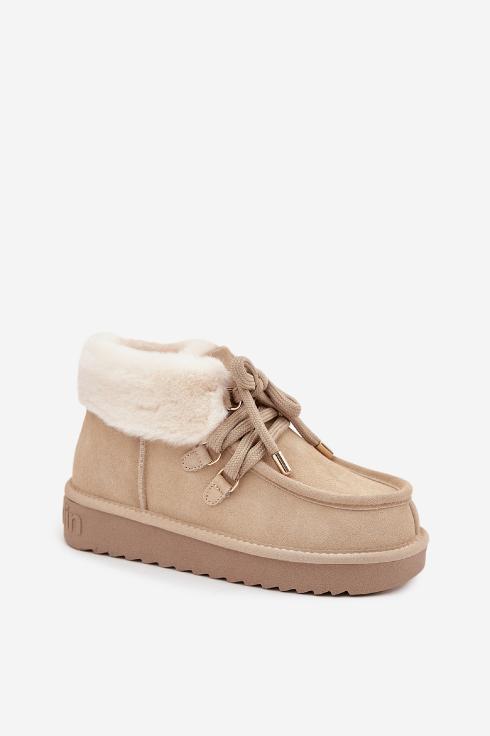 Śniegowce Model D.Franklin DFSH375006 Light Beige - Step in style - obrazek 2