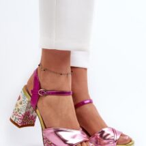 Sandały Model DA CR980 Pink – Step in style