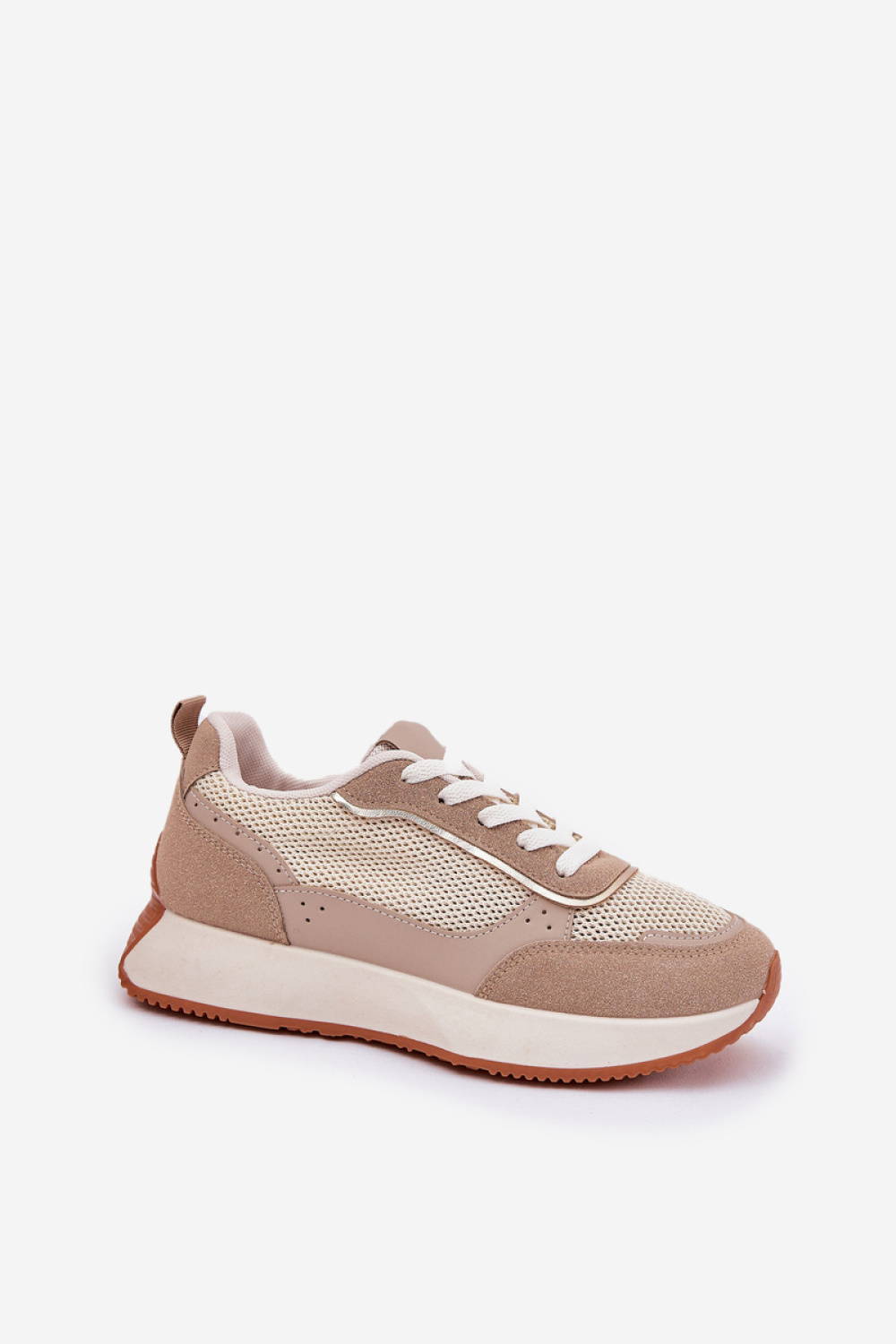 Buty Sportowe Model Poova 8960 Khaki - Step in style - obrazek 2