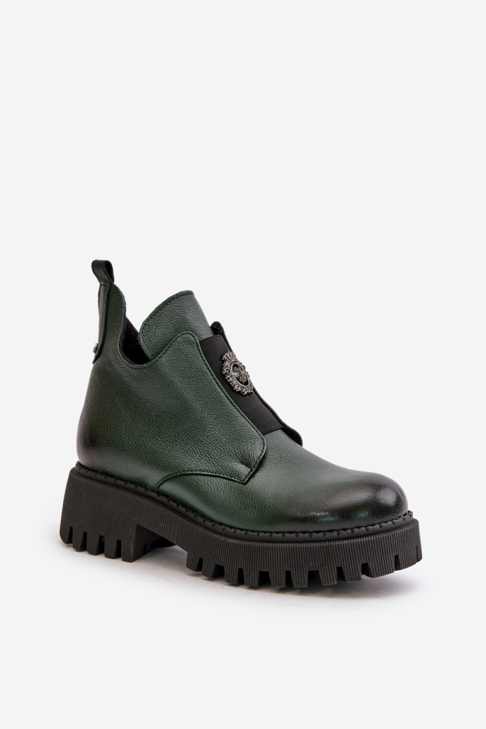 Botki Model Zazoo 60451 Dark Green - Step in style - obrazek 2