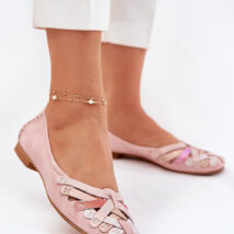 Baleriny Model Maciejka 01358-51 Pink – Step in style