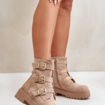 Botki Model Tiaeliana HB-276 Beige – Step in style