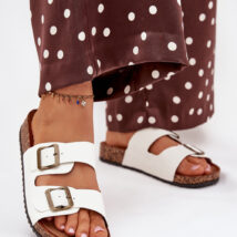 Sandał Klapki Model Vesina WD302 White – Step in style
