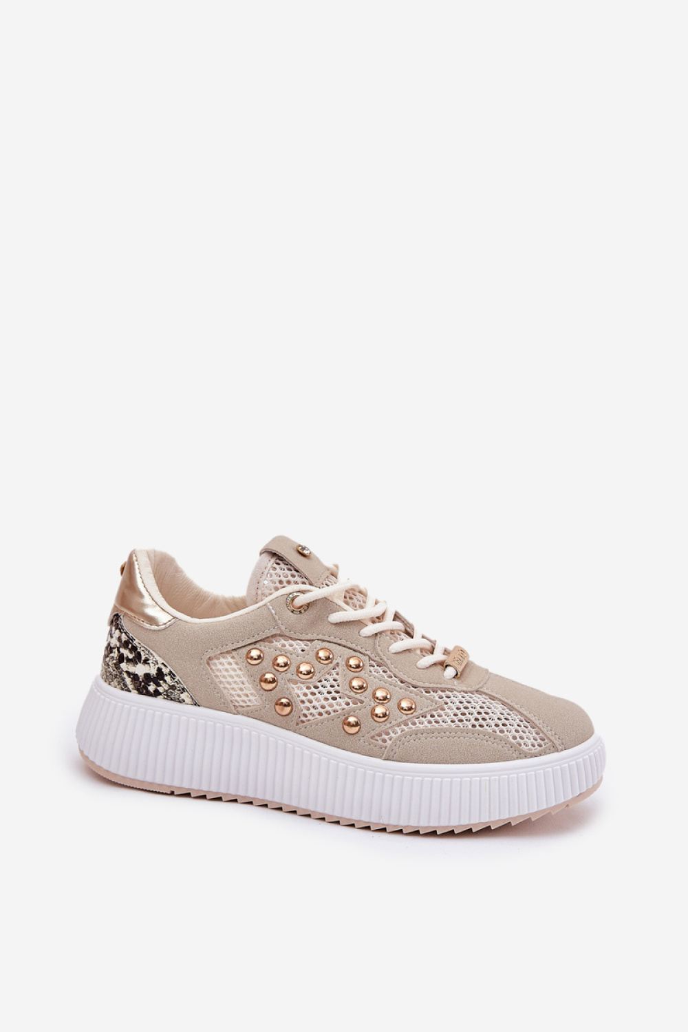 Buty Sportowe Model Ogalda YY-157 Beige - Step in style - obrazek 2