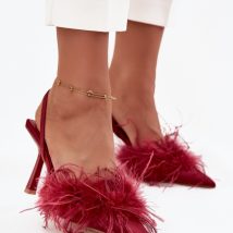 Szpilki Model Belice P-1367 Bordo – Step in style