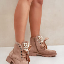 Botki Model Perla 8371 Beige – Step in style