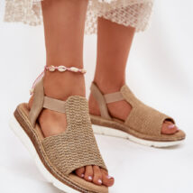 Sandały Model Jelana 25SD35-8828 Beige/Gold – Step in style
