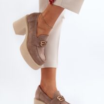 Półbuty Model Zazoo 20170 Beige – Step in style