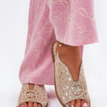 Sandały Model S.Barski KV51-094 Gold – Step in style