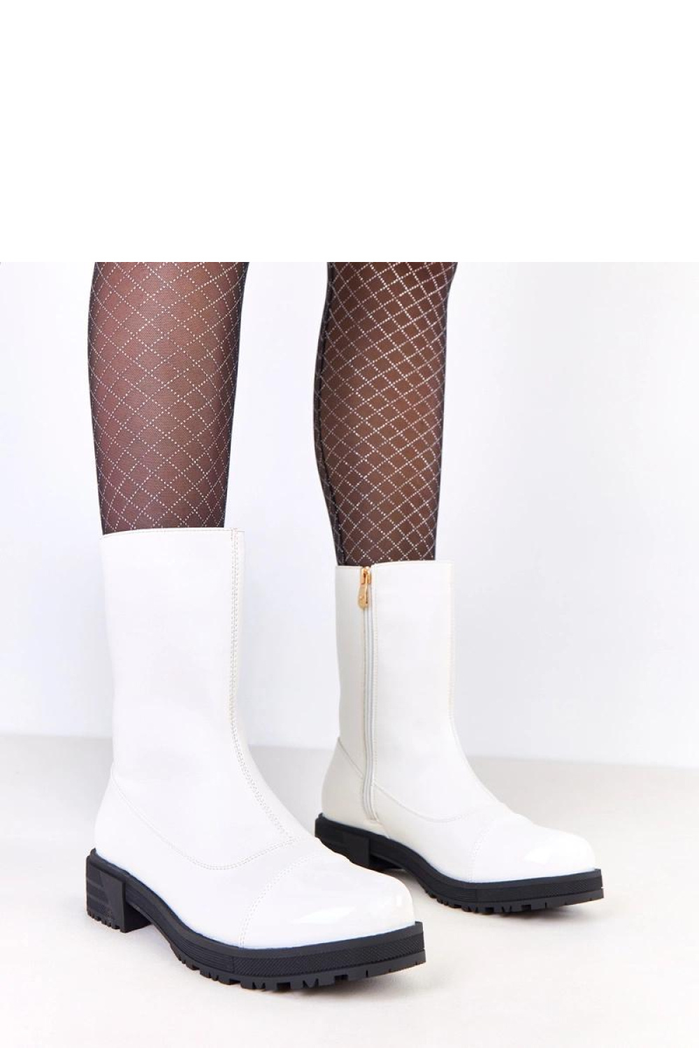 Botki Model Almoro D6995B White - Solea