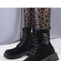 Czarne traperki Judy – Solea