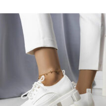 Białe półbuty na masywnej podeszwie Kay – Solea