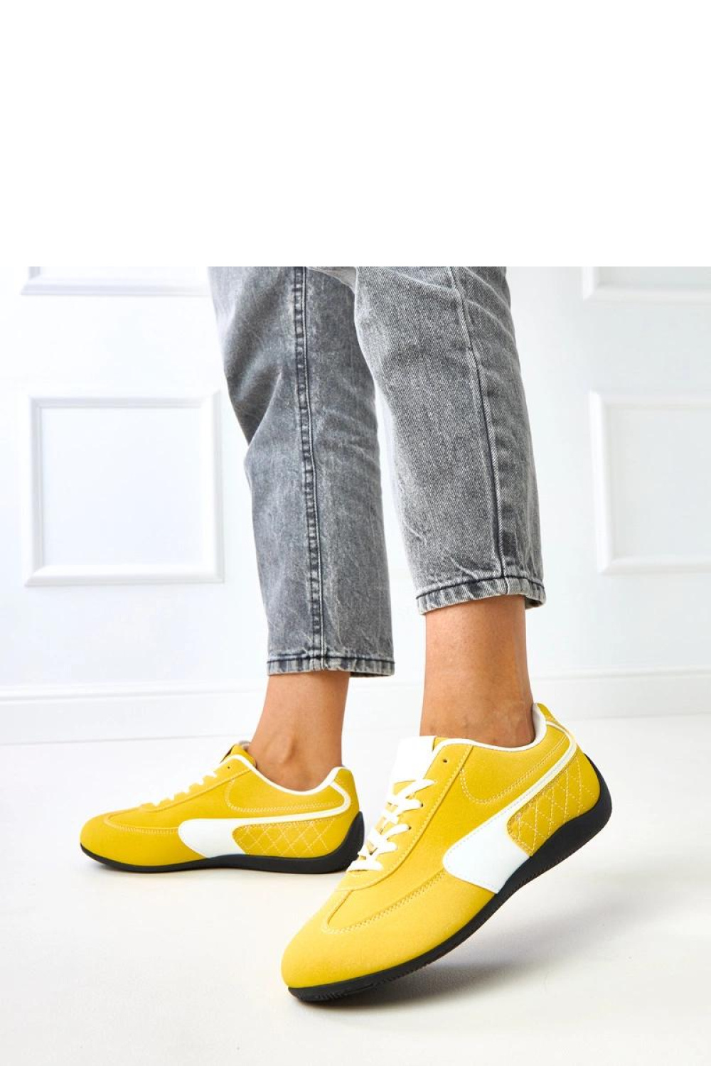 Buty Sportowe Model Manaar C2061-5 Yellow - Solea - obrazek 2