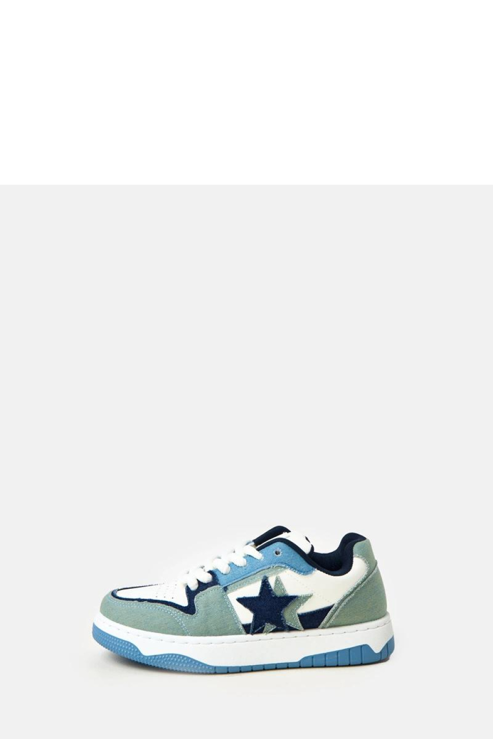 Buty Sportowe Model Zerri WW240 White/Blue - Solea - obrazek 4