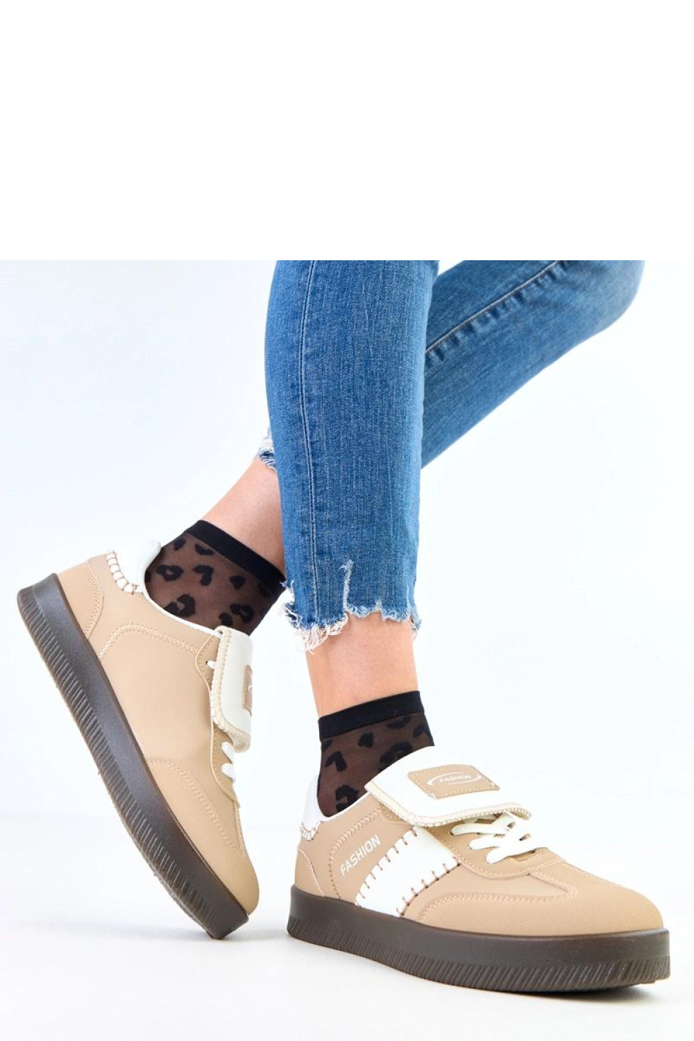 Buty Sportowe Model Puente A-101 Brown - Solea - obrazek 2