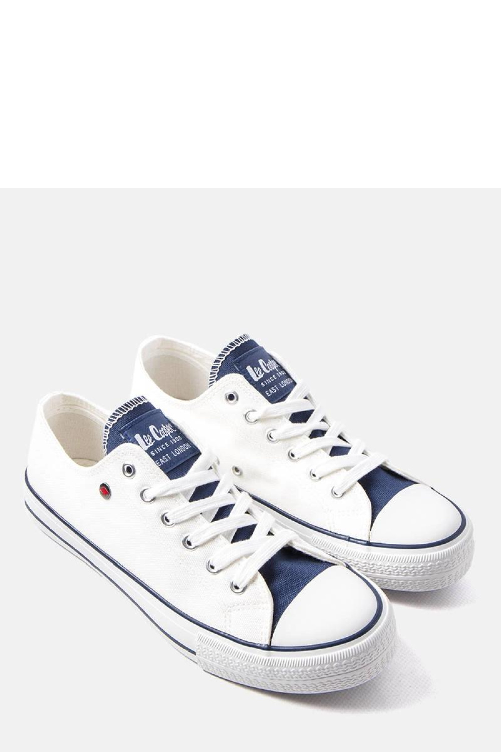 Białe trampki Lee Cooper LCW-22-31-0931M - Solea - obrazek 2