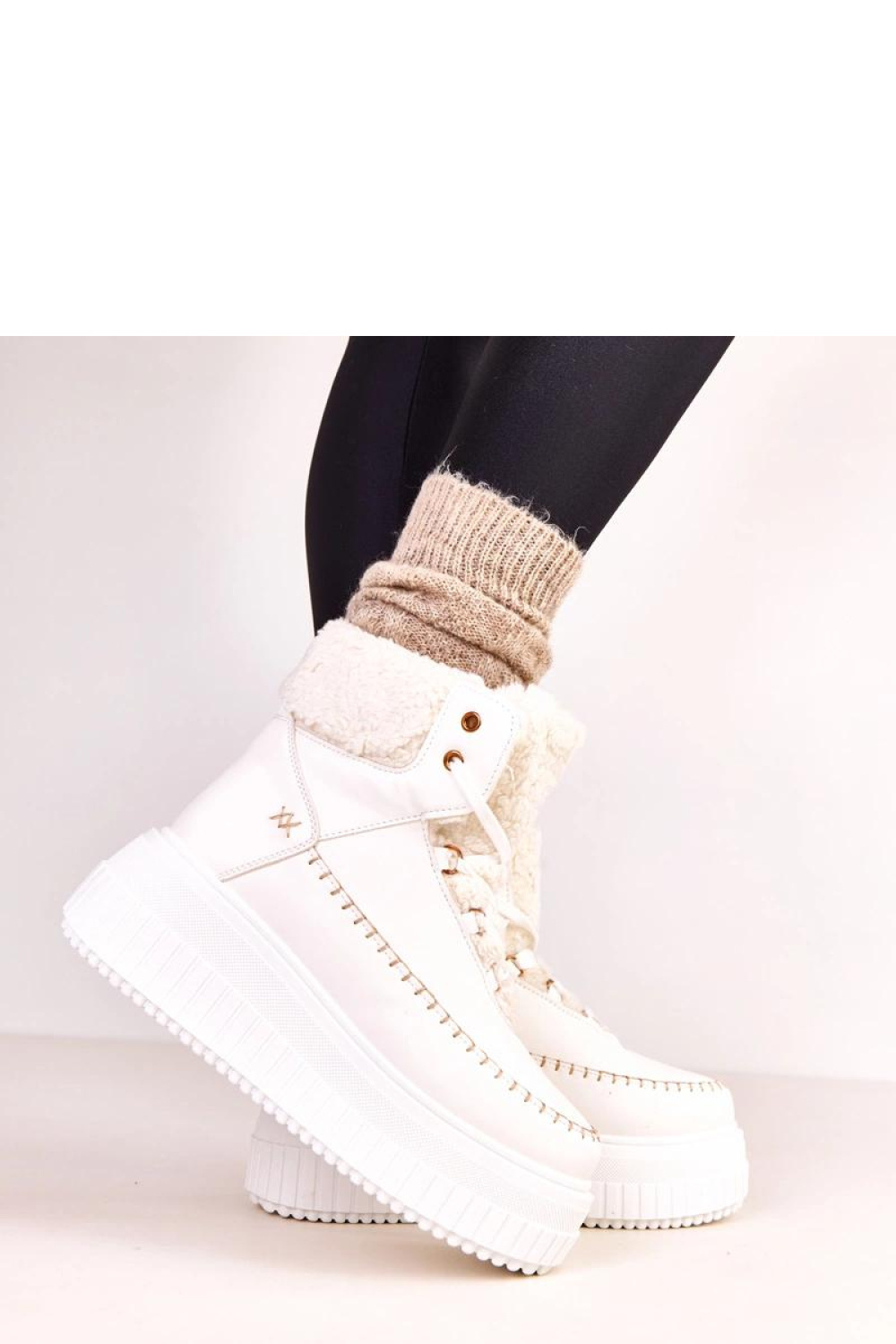 Botki Sportowe Model Lorraine ZH15 White - Solea - obrazek 3