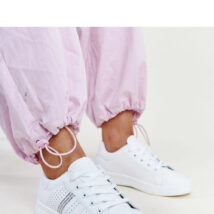 Białe sneakersy eko skóra Berdine – Solea