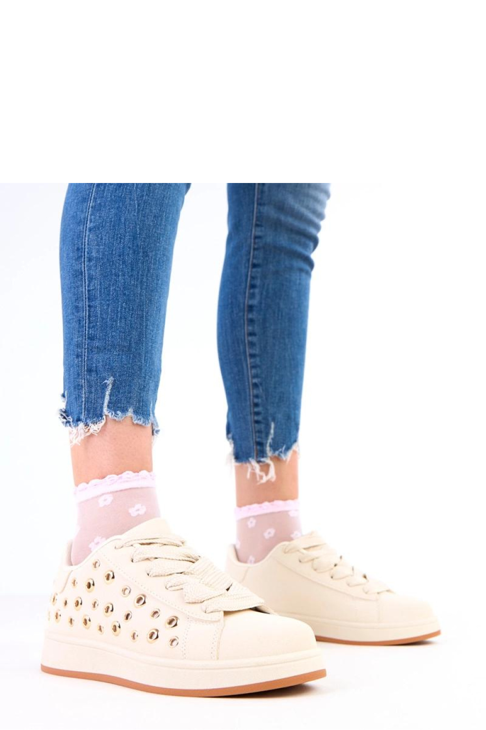 Buty Sportowe Model Adelis A-129 Beige - Solea