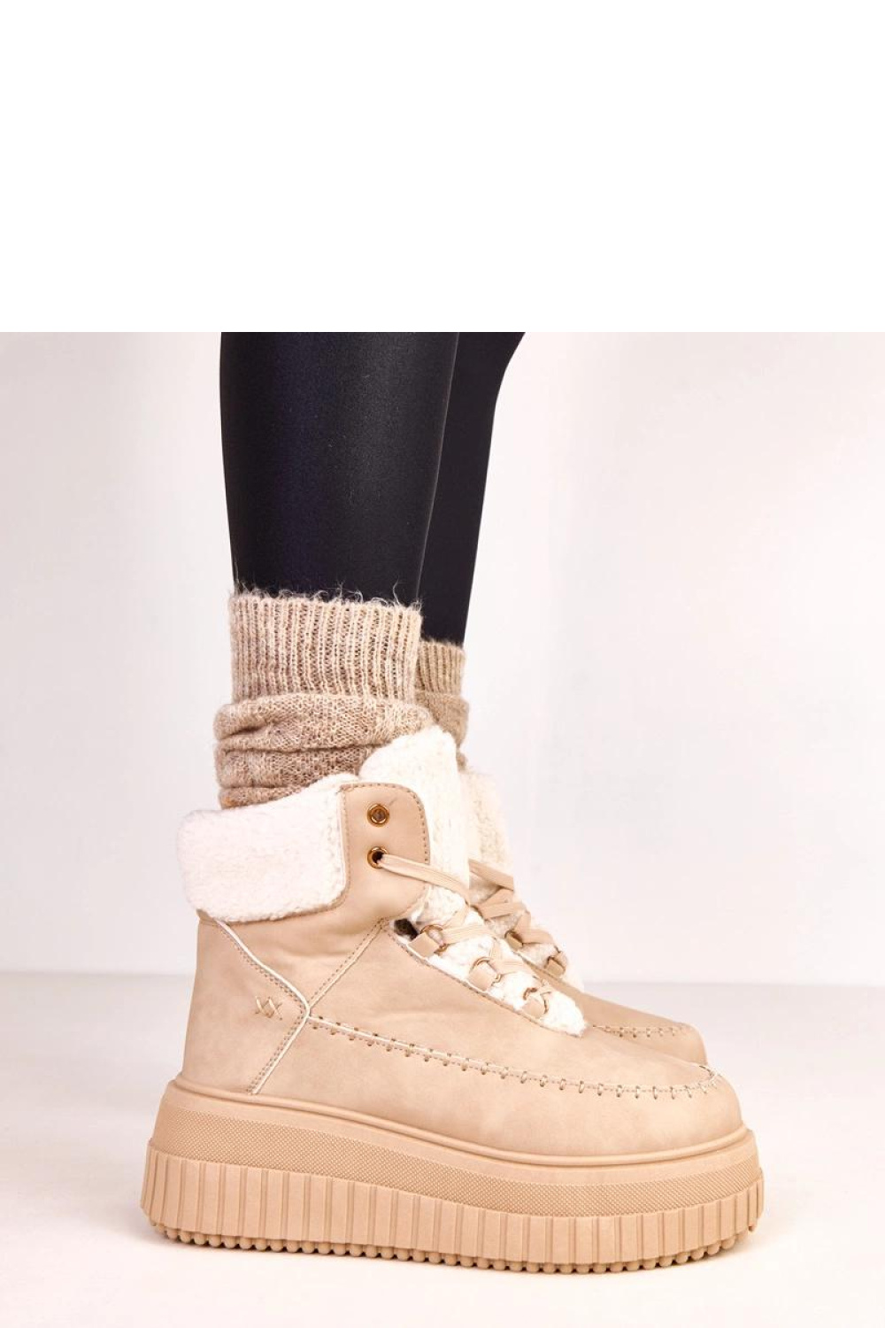 Botki Sportowe Model Lorraine ZH15 Brown - Solea - obrazek 2