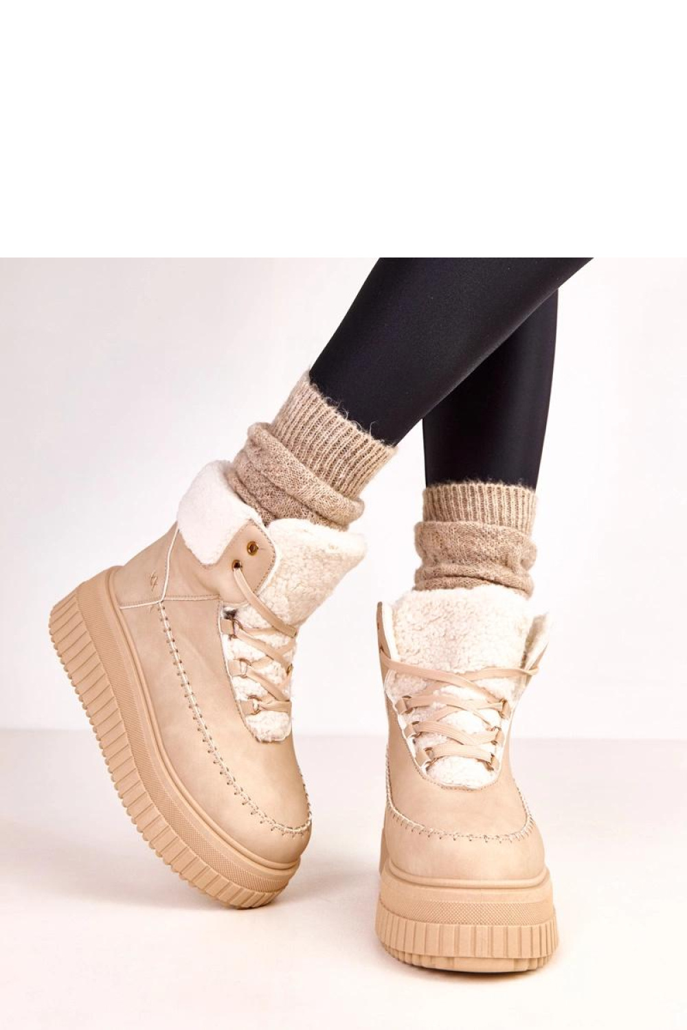 Botki Sportowe Model Lorraine ZH15 Brown - Solea - obrazek 3