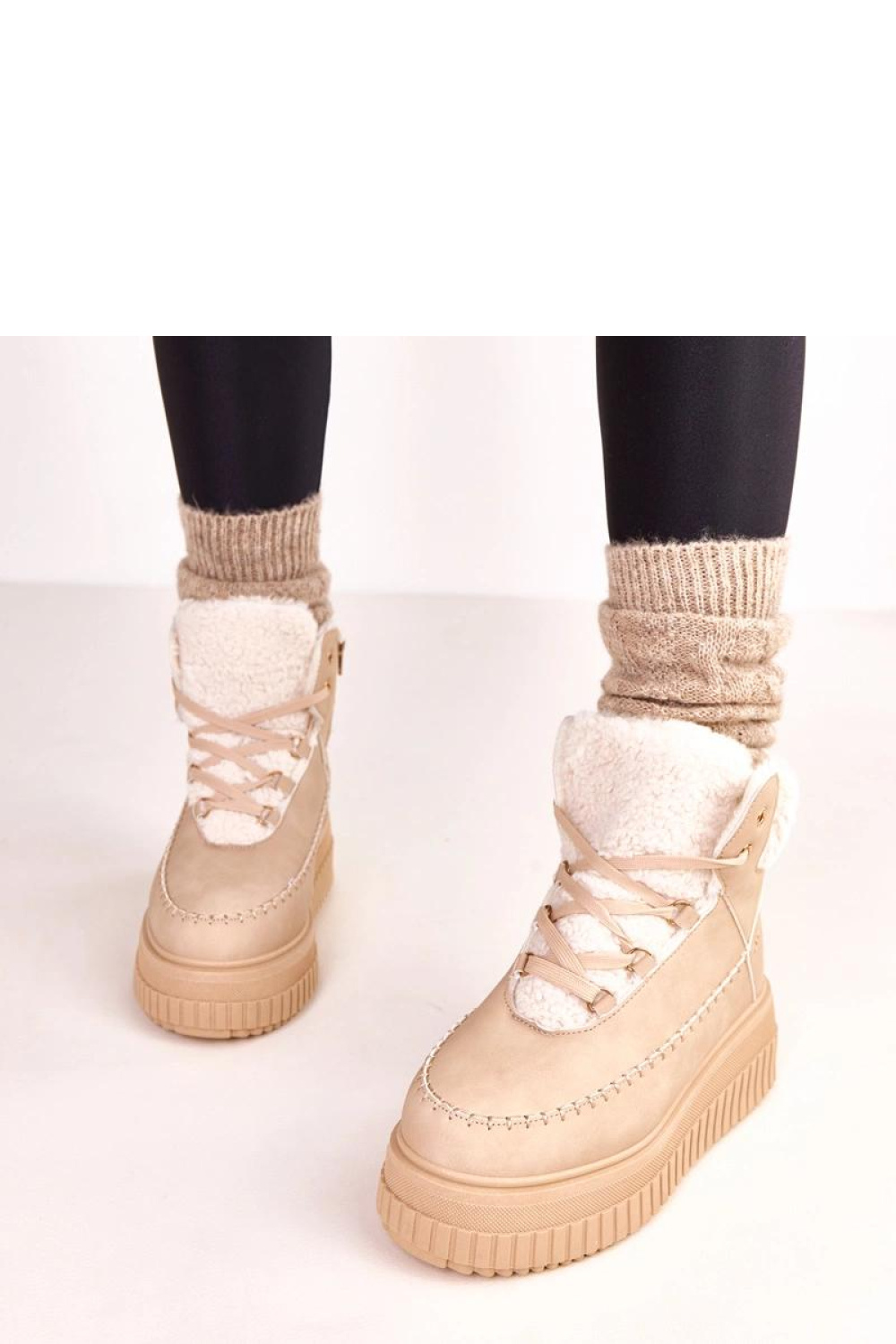 Botki Sportowe Model Lorraine ZH15 Brown - Solea - obrazek 4