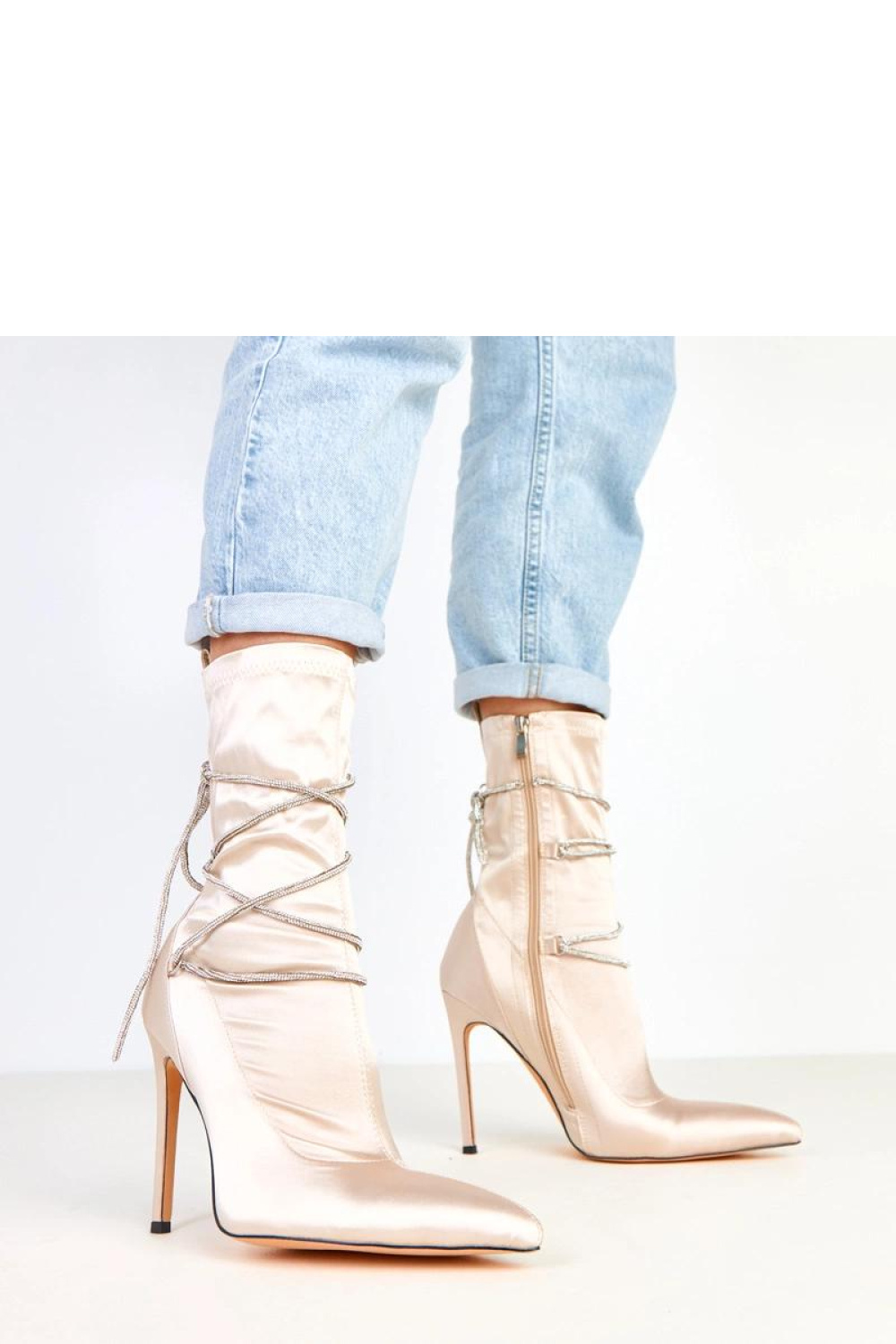 Botki Model Tolnai K370 Szampan - Solea