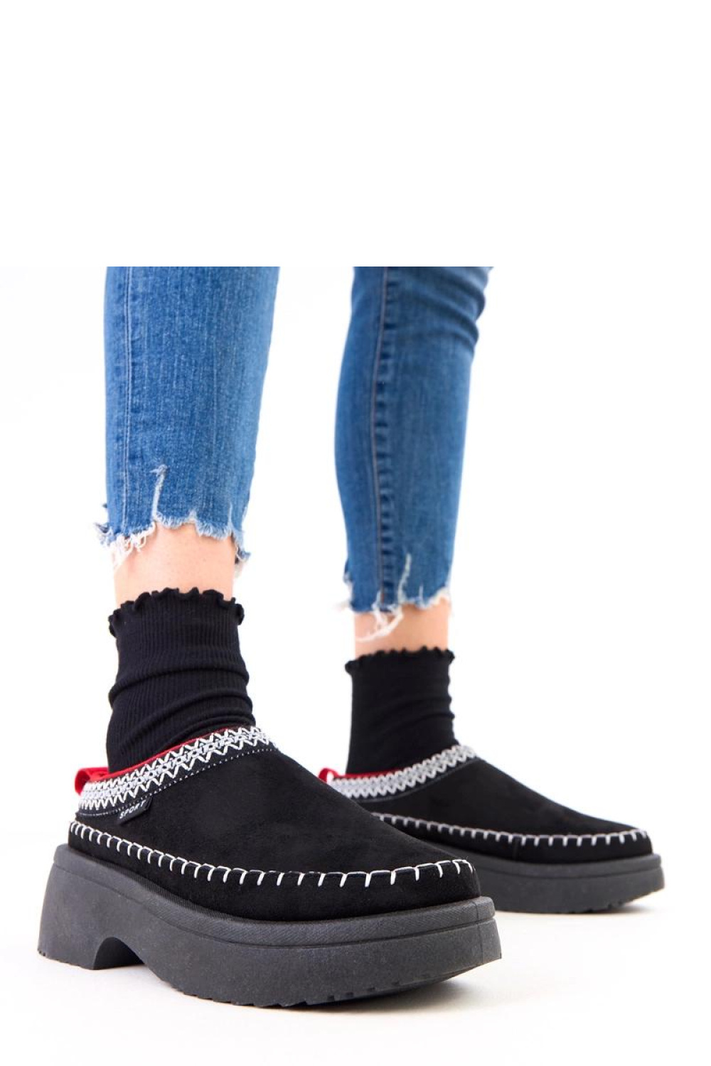 Kapcie Model Serena 777-15 Black - Solea