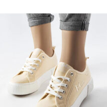 Beżowe trampki Lee Cooper LCW-23-31-1808L – Solea