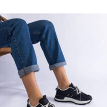 Czarne sportowe damskie sneakersy Adalia – Solea