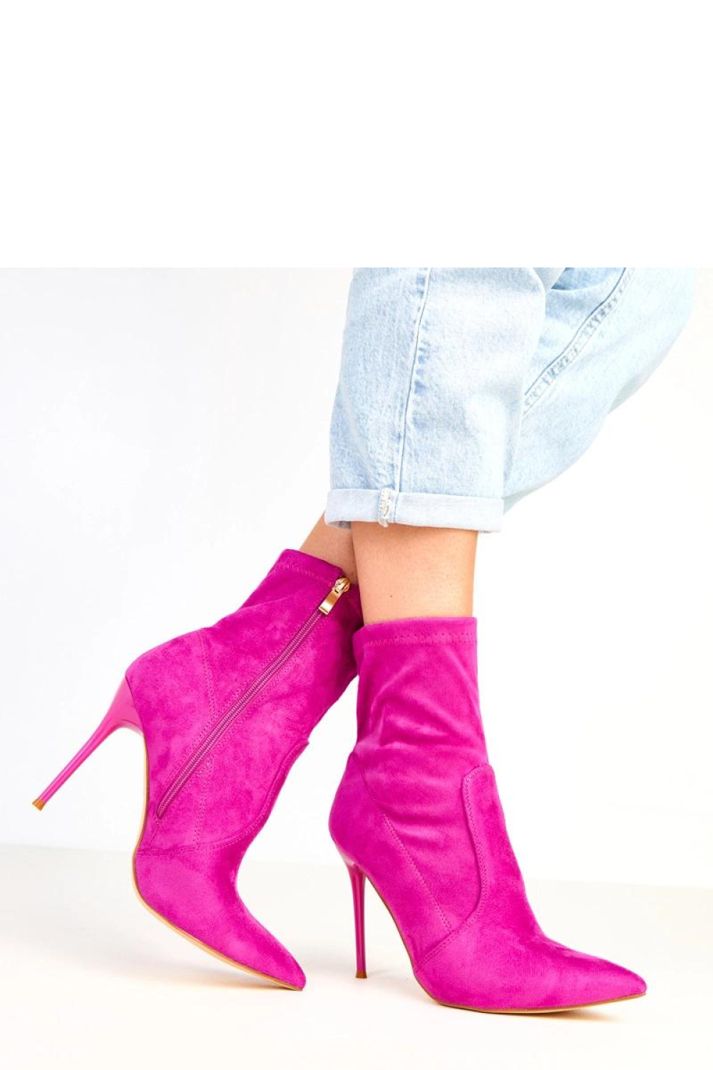 Botki Model Nanila SXX-8 Violet - Solea - obrazek 2