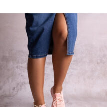 Różowe materiałowe sneakersy Madi – Solea