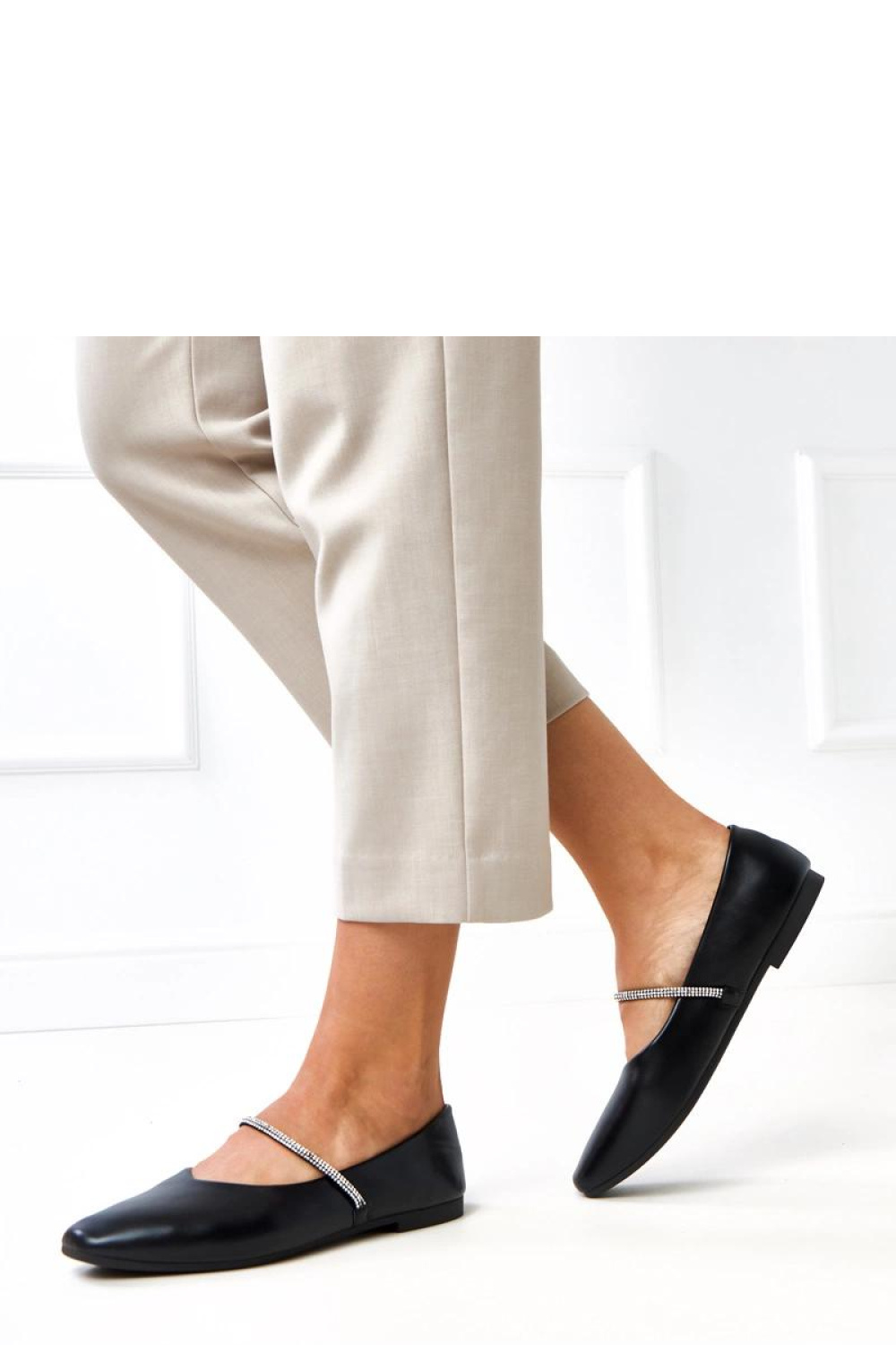 Baleriny Model Sikla GL21-1 Black - Solea - obrazek 3