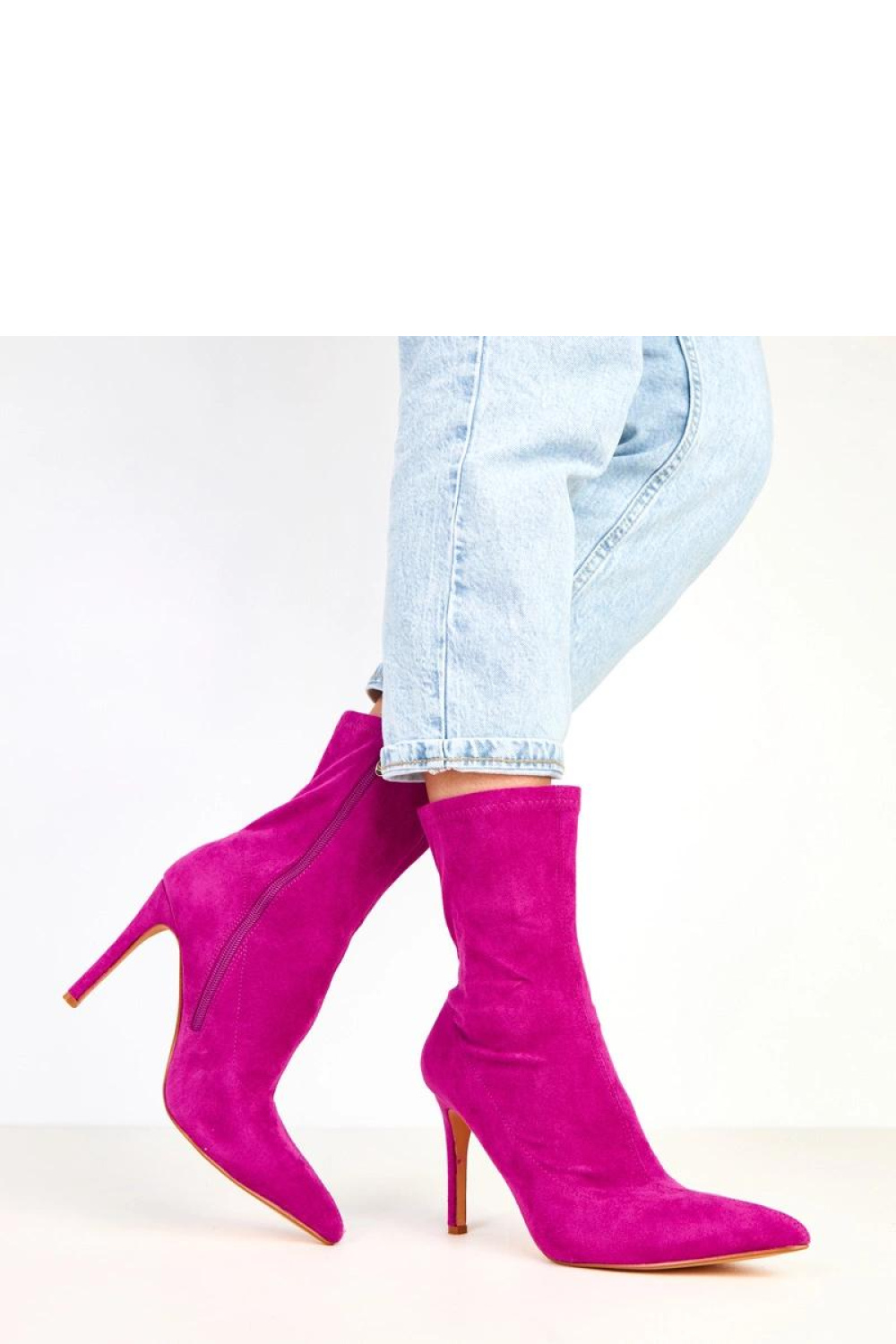 Botki Model Tennille AX-121 Violet - Solea - obrazek 2