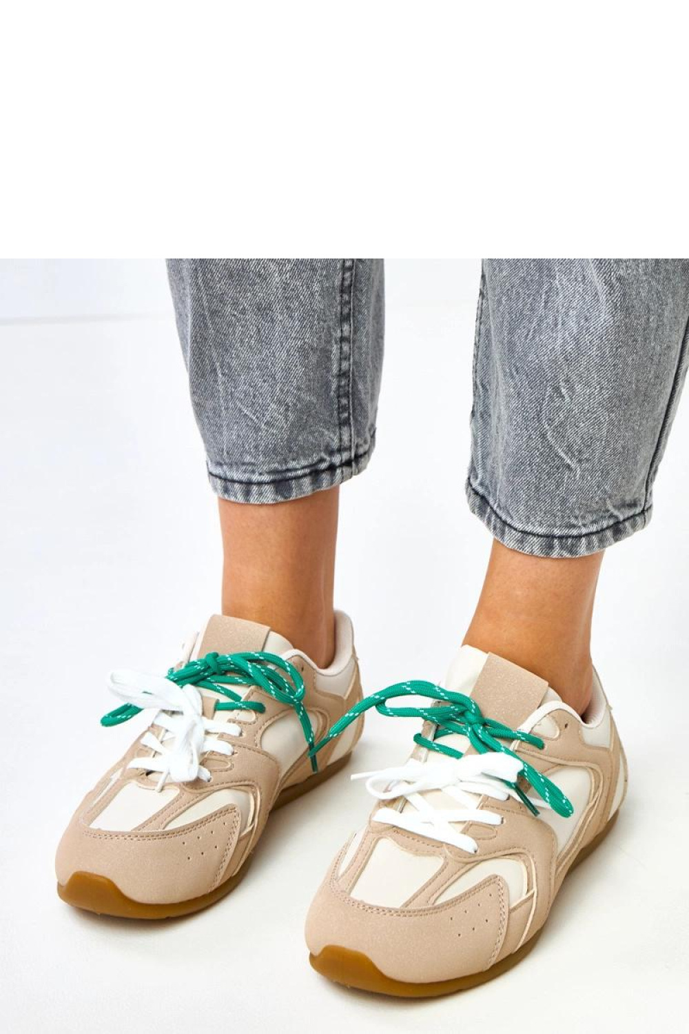 Buty Sportowe Model Casey C2044-8 Beige - Solea - obrazek 4