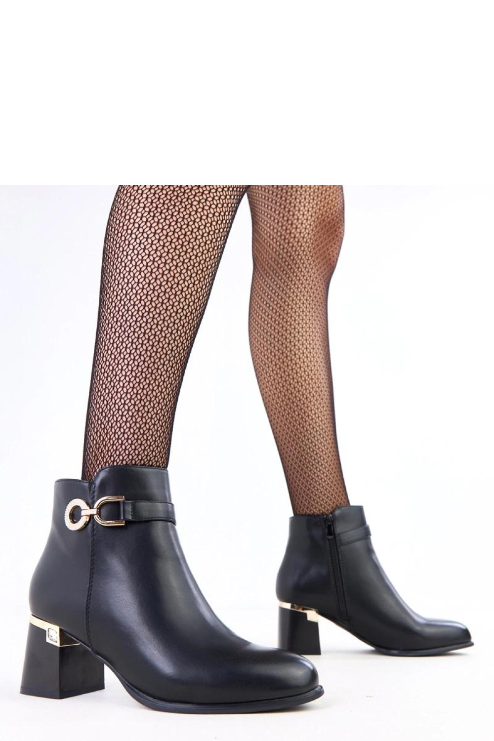 Botki Model Kaletto E8618 Black - Solea - obrazek 2