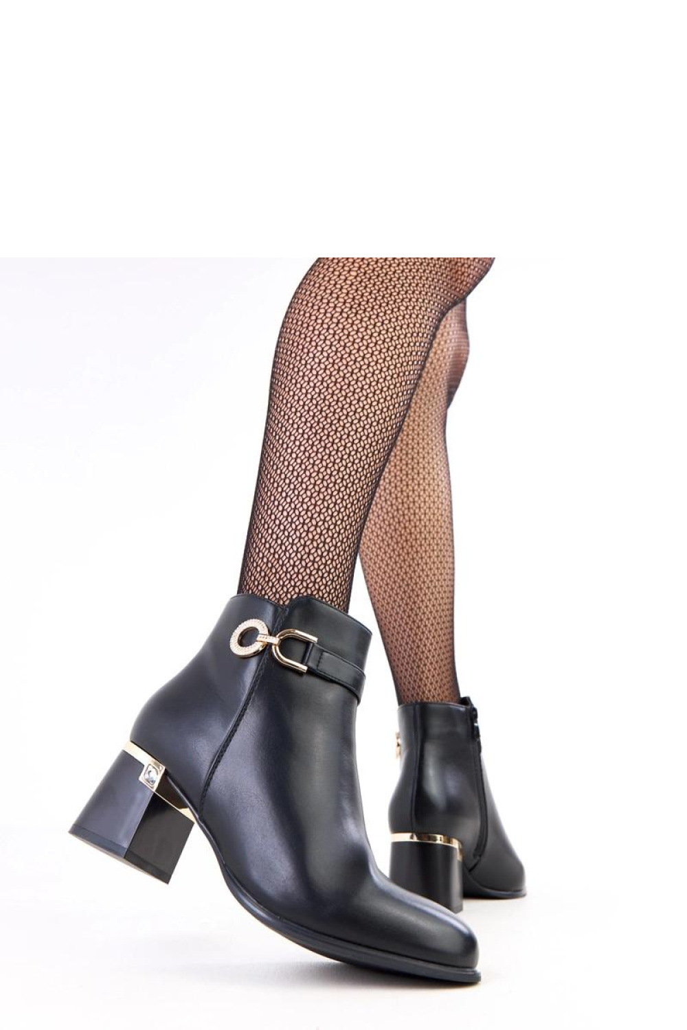 Botki Model Kaletto E8618 Black - Solea - obrazek 3